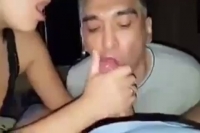 Сексуальная измена казахский муж сосет член соседу